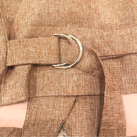 💛Button Front Vest Blazer & Wide Leg Pants Set - Picture 8 of 12